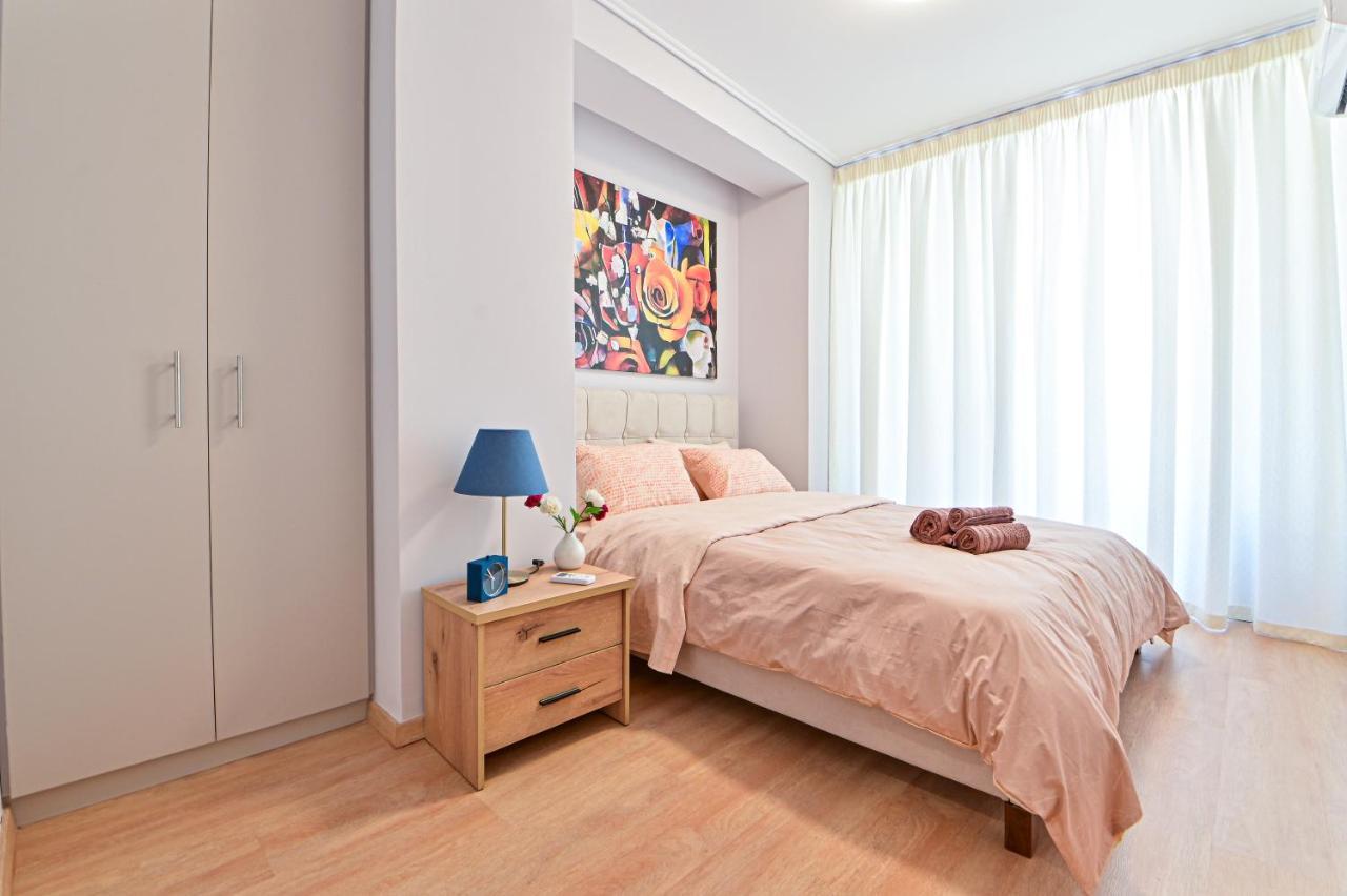 Beautiful New Apartment 5 Min From Piraeus Port Ngoại thất bức ảnh